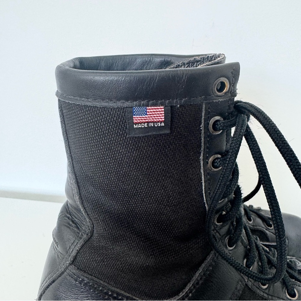 Danner Acadia 8” Women’s Boots Black Leather Lace-Up Size 6.5 Utility - Picture 2 of 14